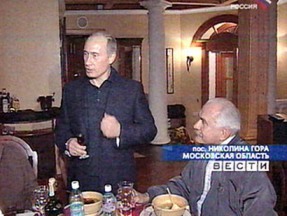 Владимир Путин и Никита Михалков Владимир Путин и Никита Михалков